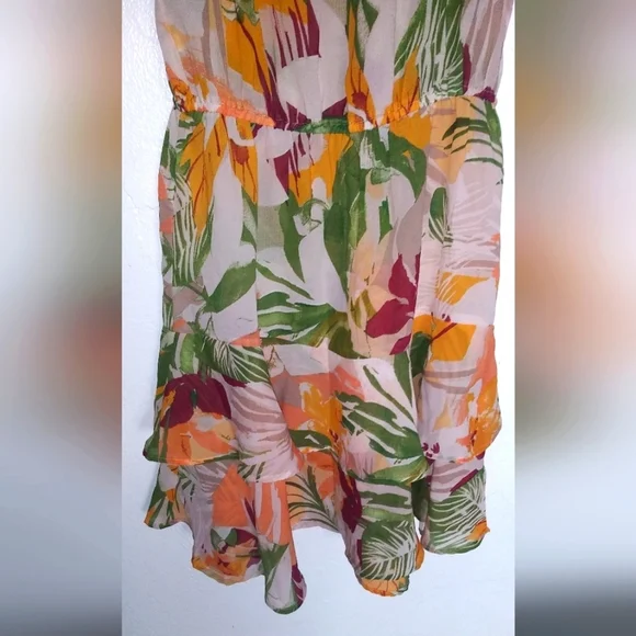 True Destinations Women's Floral Dress Size M - Picture 5 of 11